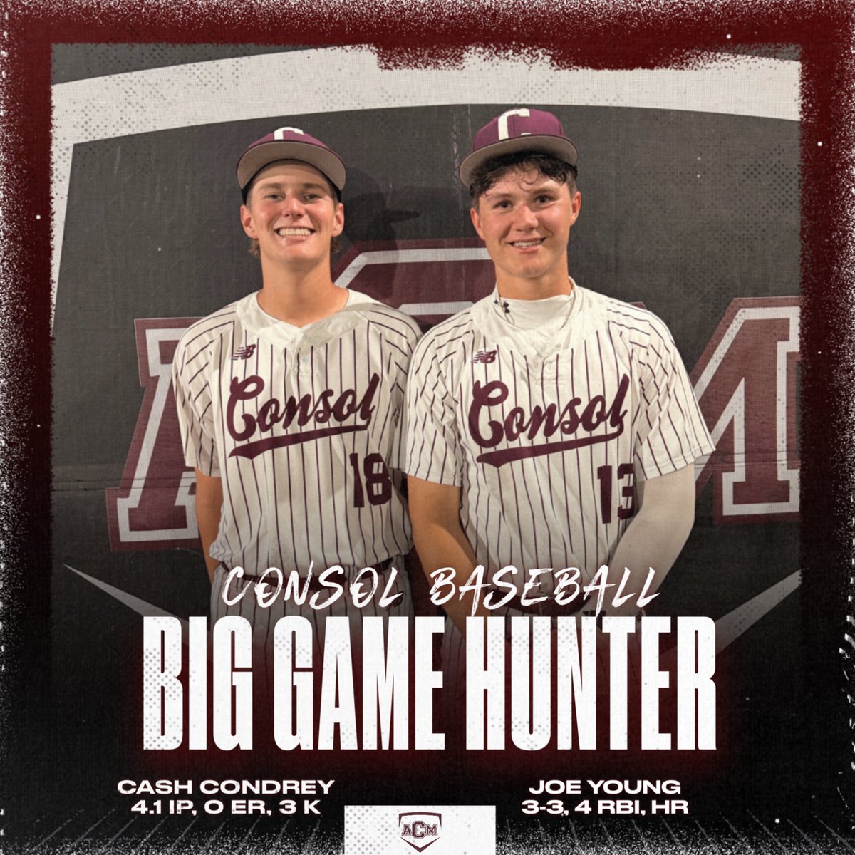 A&M Consolidated Baseball tweet media
