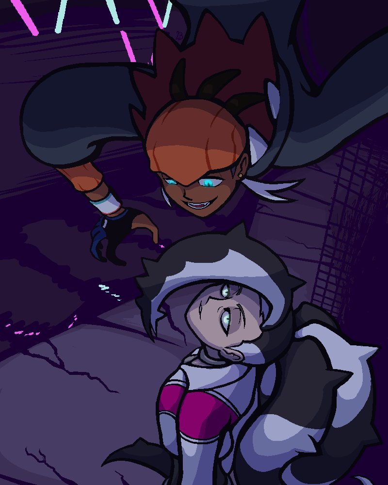 biigurutwin's tweet image. “What a hell of a day
To embrace disorder
And there is something
In your eyes that burns…”
I listened to GUNSHIP’s “Dark All Day” and I couldn’t stop thinking of these two.
#pokemon #pkmn #PokemonSwordShield #Raihan #Piers #キバナ #ネズ #キバネズ #kbnz