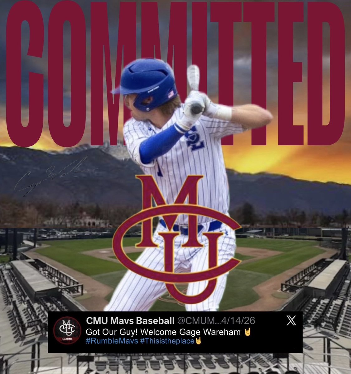 Gage Wareham tweet media