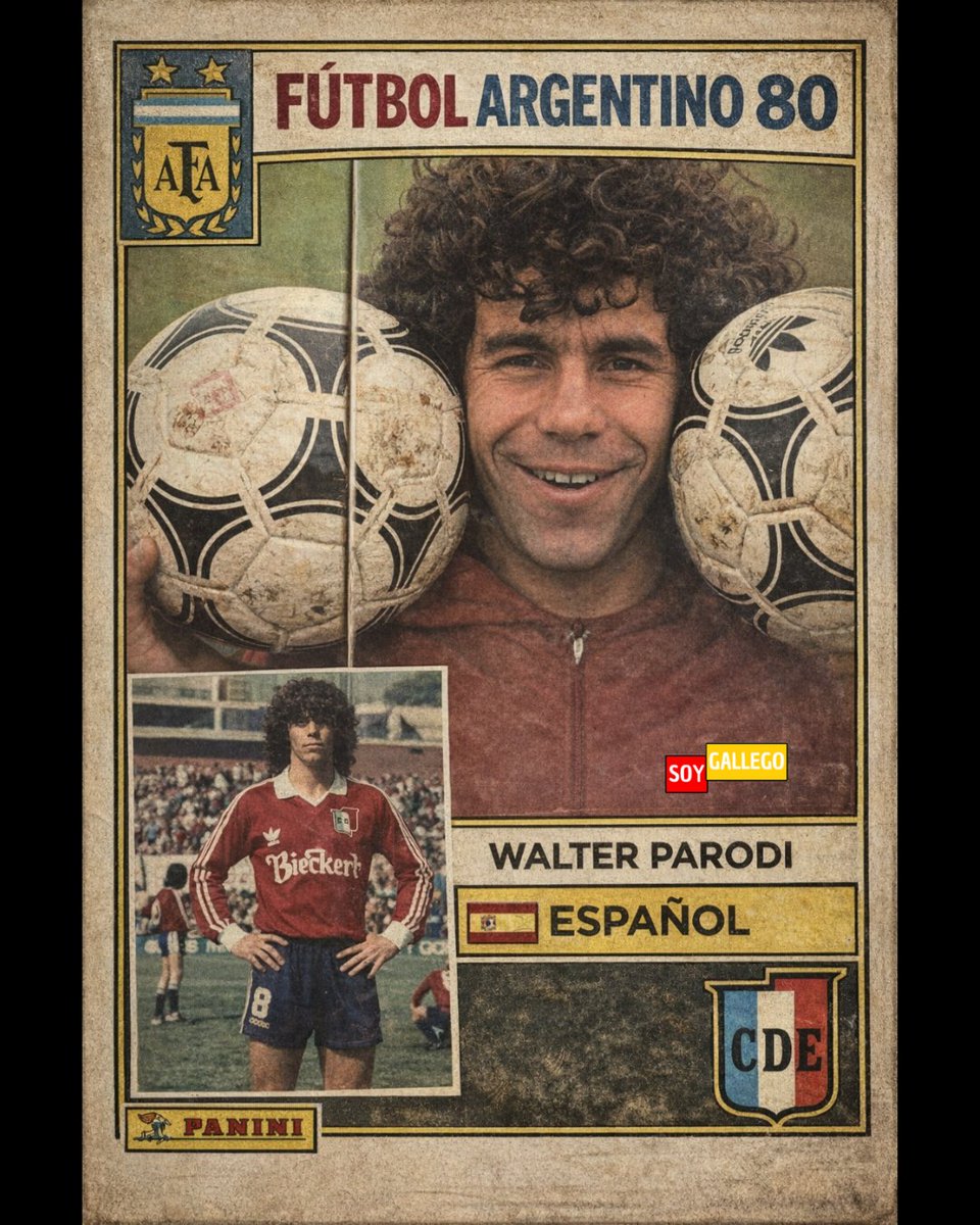 soygallegook's tweet photo. 🔙 Nos sumamos al #trend RETRO de @LaLiga y les dejamos estas tres placas del gran Walter Parodi, de Maxi Sosa y de @_simonmartinez_❗ 

🇪🇦 SOY GALLEGO - 🎙️11 AÑOS JUNTO A ESPAÑOL ⚽ LUNES 21 h 👉 POR @digitalizadostv 📺

#cde #español #ClubDeportivoEspañol https://t.co/iJxhxkBVHA