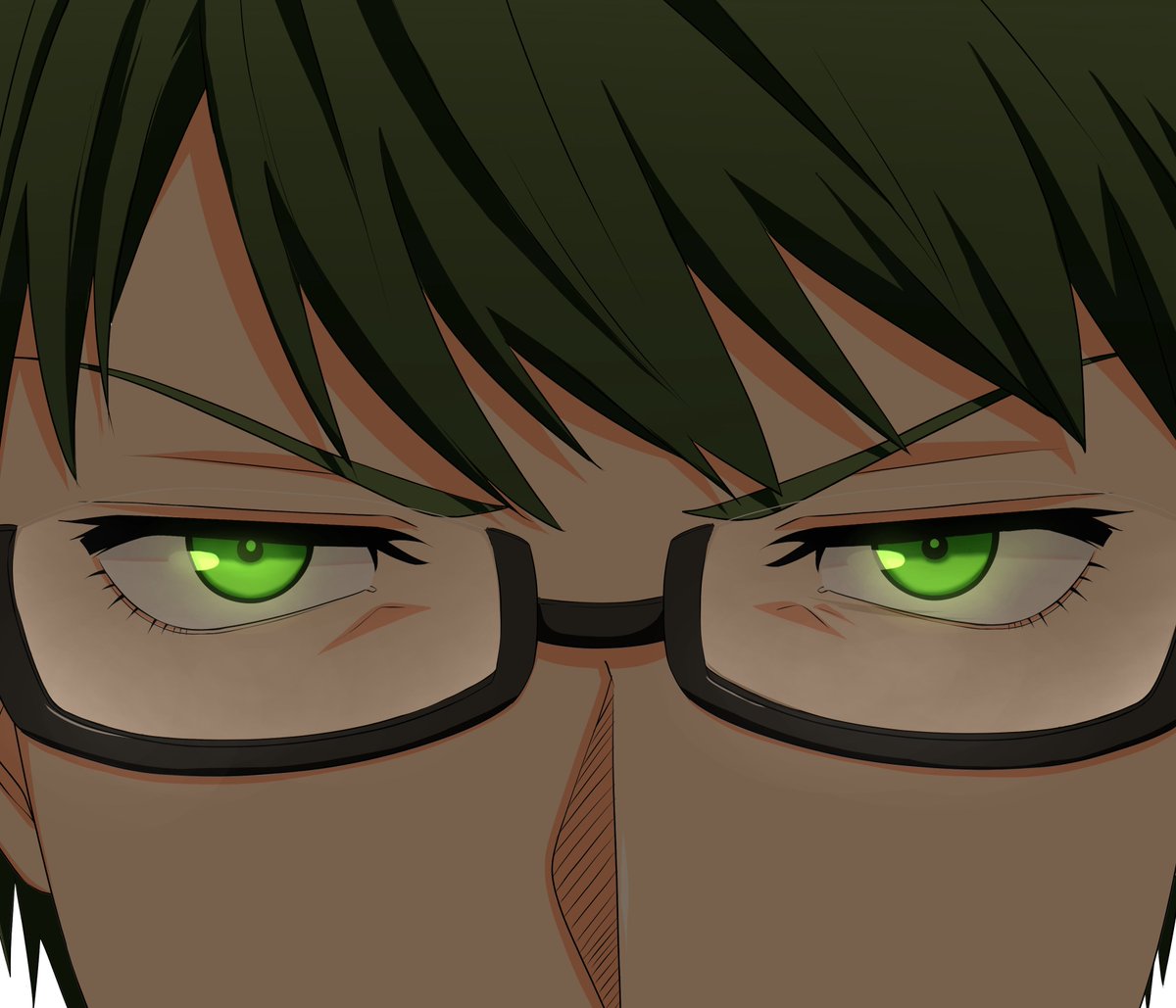 下まつ毛
目の形がすごく難しい。