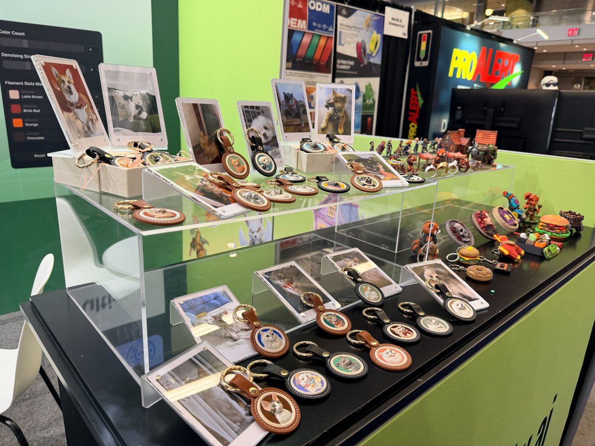 MeshyAI's tweet image. Day 1 at RAPID + TCT is a wrap, and what a start!! 🔥

Meshy booth was packed from open to close. People loved our Creative Lab: from a text prompt to a real 3D print in just one click. Describe what you want, and we handle the rest — printing, packaging, and delivery, worldwide.