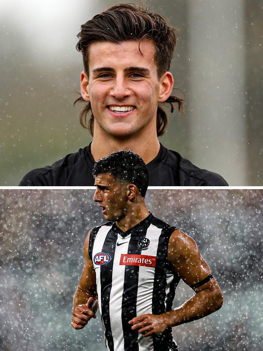CollingwoodFC's tweet photo. 99 games of Nick Daicos 🤫📸
Relive Whisper's career through photos ahead of our vice-skipper’s 100th game tomorrow night 💫 https://t.co/ZJEhfvGb34