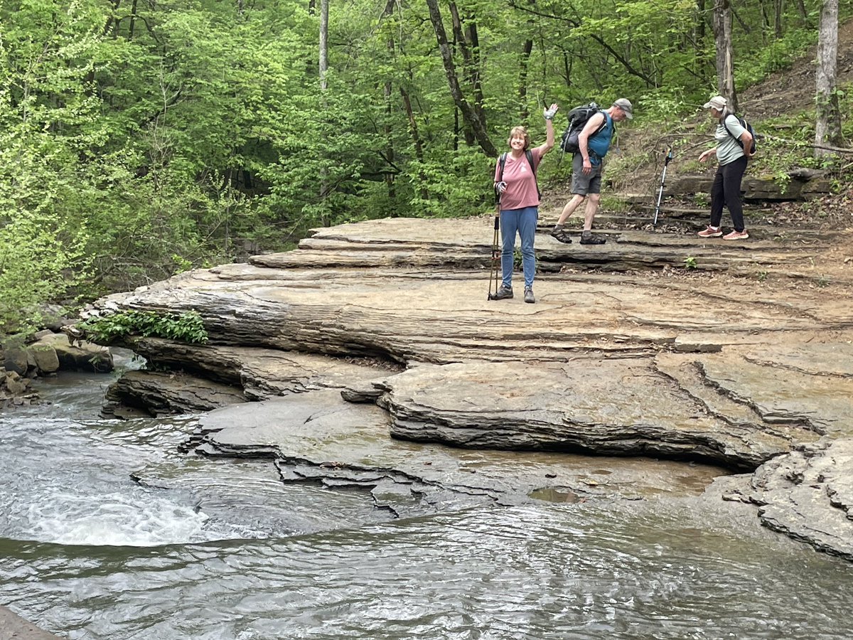 cruzzeroutdoors's tweet image. April 14th, 2026 hiking to Mountain Fork falls/cascading waters at Spirit /Mulberry mountain area. Arkansas . #gohiking #discovernature #discoverarkansas “A body in motion stays in motion”