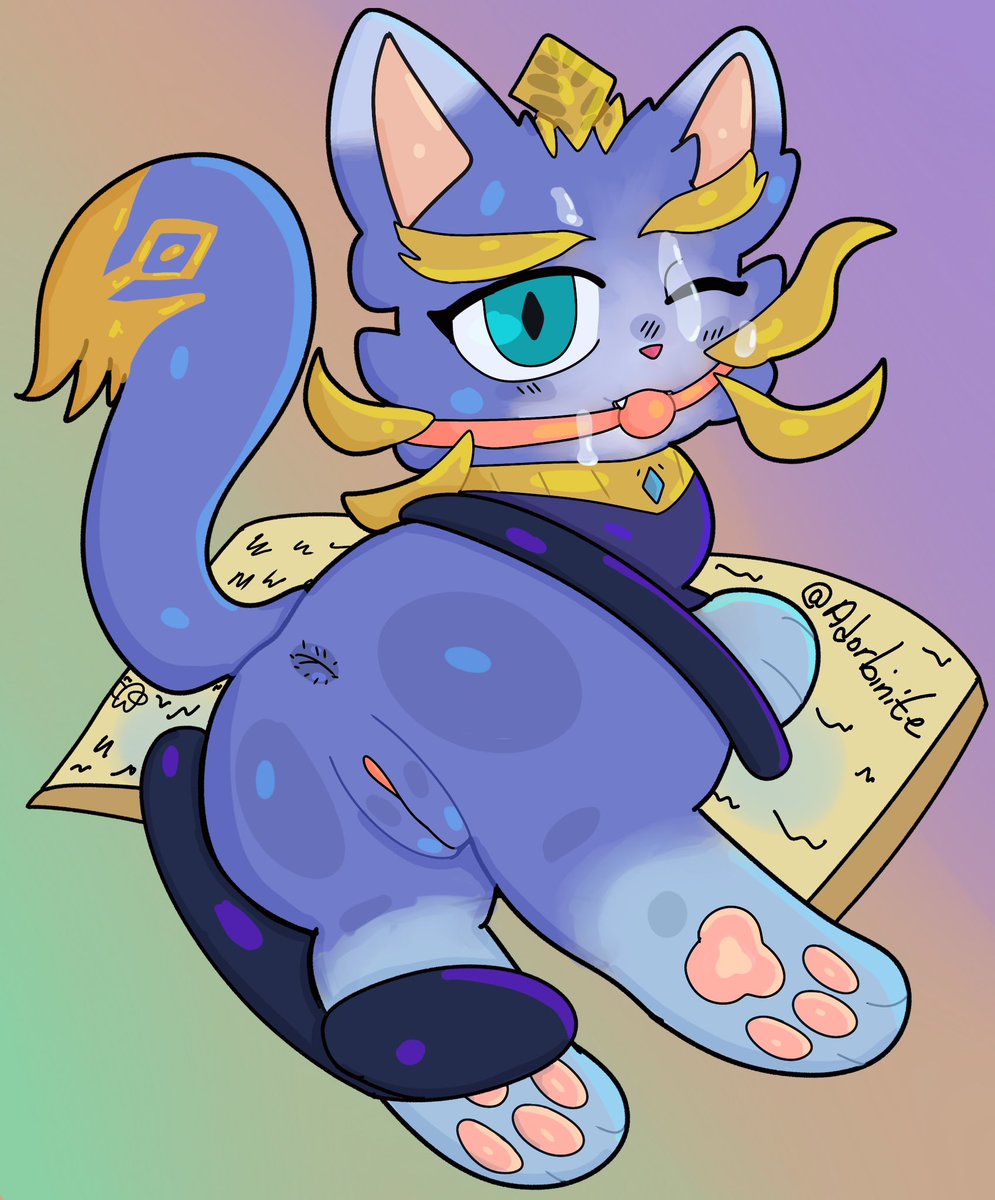 Made some art of Yuumi for someone!
#Leagueoflegends #lol #rule34 #nsfwtwtًً #Nsfw #furryr18