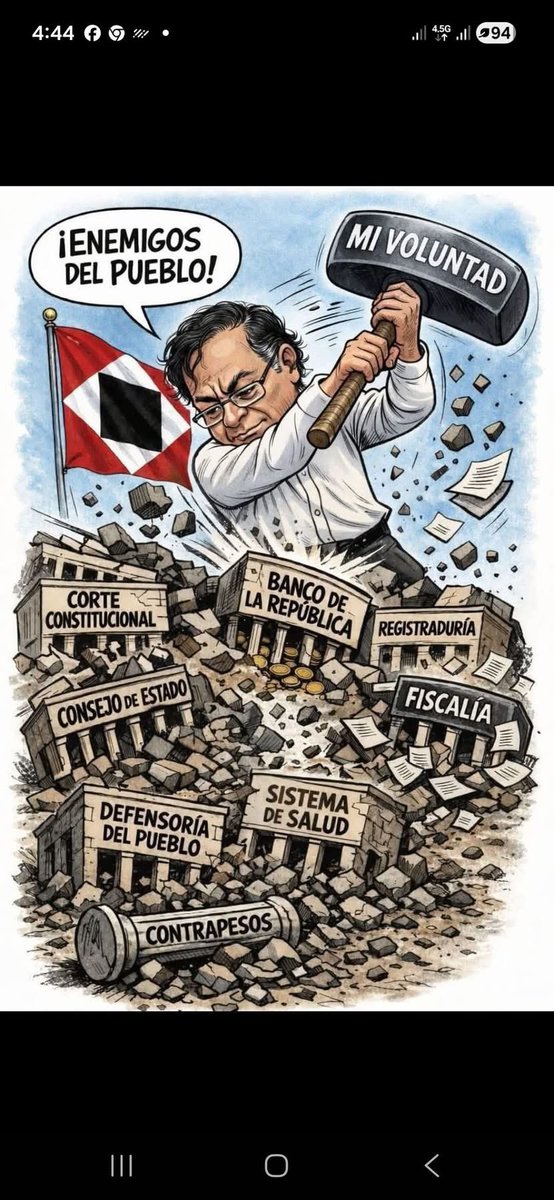 <a href="/wilsonariasc/">Wilson Arias</a> <a href="/petrogustavo/">Gustavo Petro</a> Borracho marrullero y mentiroso. <a href="/petrogustavo/">Gustavo Petro</a> solo DESTRUYE!! 

#NoMasGuerrillerosEnPalacio