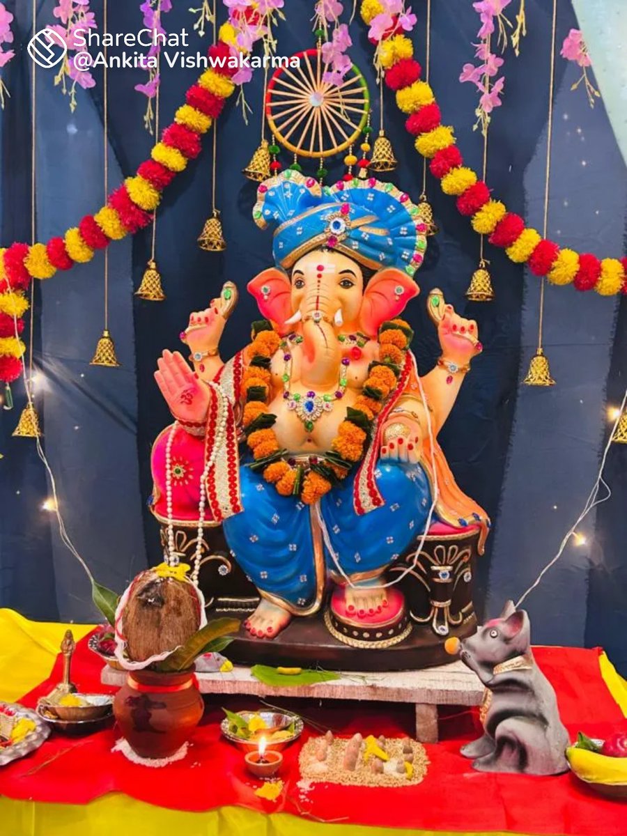 जय श्री विघ्नहर्ता श्री गणेश 🙏🚩