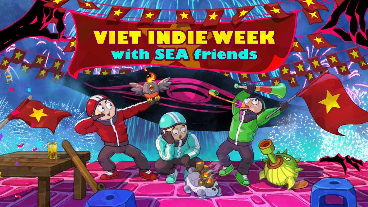 South East Asia Game Aesthetic tweet media