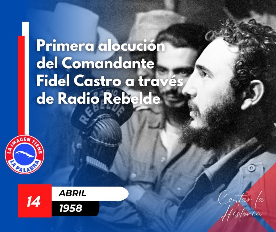 Hoy en nuestra Historia.
#CubaViveEnSuHistoria.
#LatirAvileño.
#CienAñosConFidel.