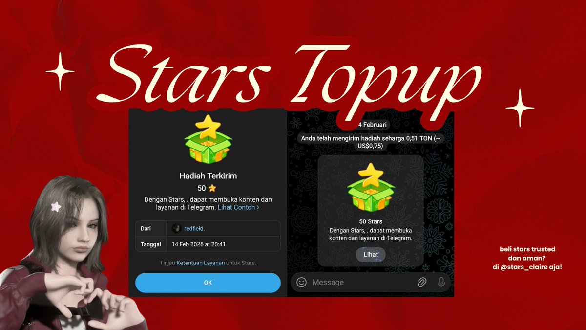 𝓒laire (ʘᴗʘ✿) telestars open! NO DM tweet media