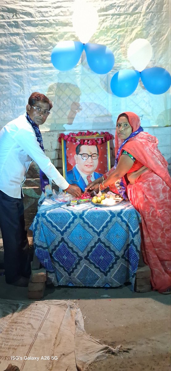 INDALSINGHGAUT1's tweet photo. ग्राम पंचायत लछवाई सैंफई इटावा में 14 अप्रैल 2026 को बोधि सत्व भारत रत्न डॉo बीo आरo अम्बेडकर जी की जयंती मनाई गई https://t.co/qe0ZpTylgq