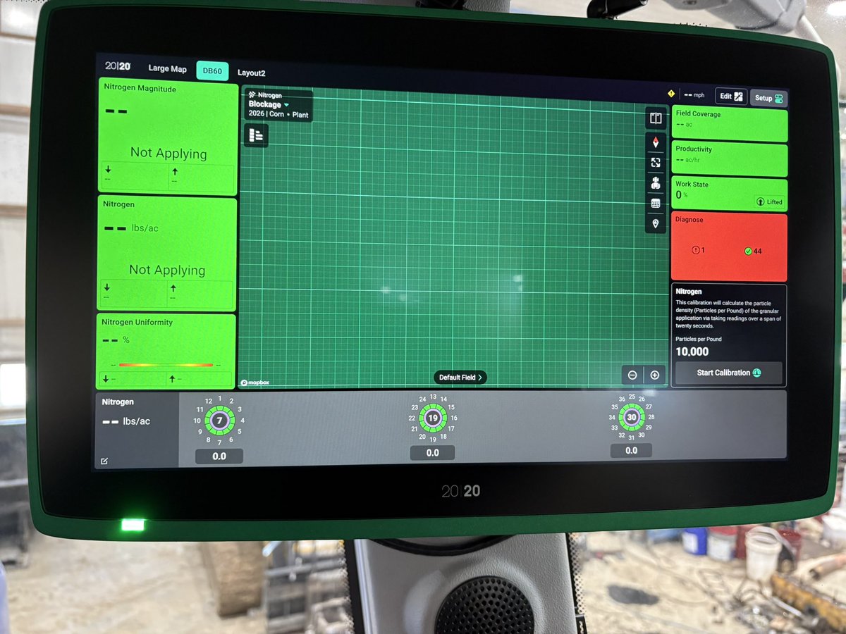 Callum_nvp2's tweet photo. @NValleyP2 @KippenAndrew busy week in Sask so far! Started with the final touches to a clarity system, and onto some in field testing and setup on this planter we did a hydraulic drive(RowFlow) install on back in January. Beauty day to be playing in the field ☀️ 🫘 https://t.co/GOkEuN4umU
