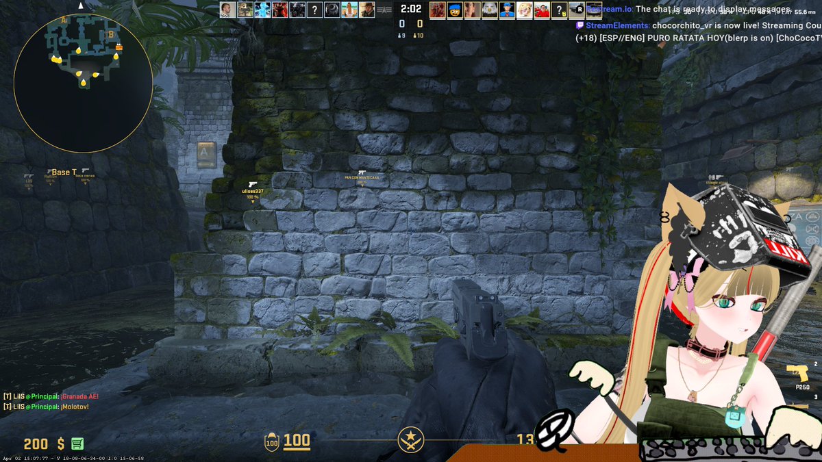 streaming twitch.tv/chocorchito_vr