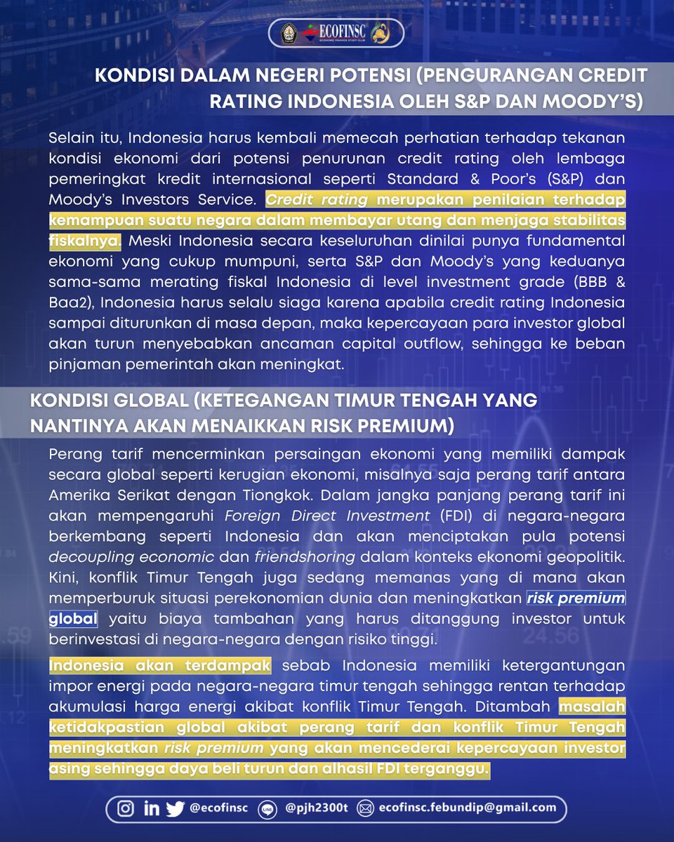 ECOFINSC FEB UNDIP tweet media