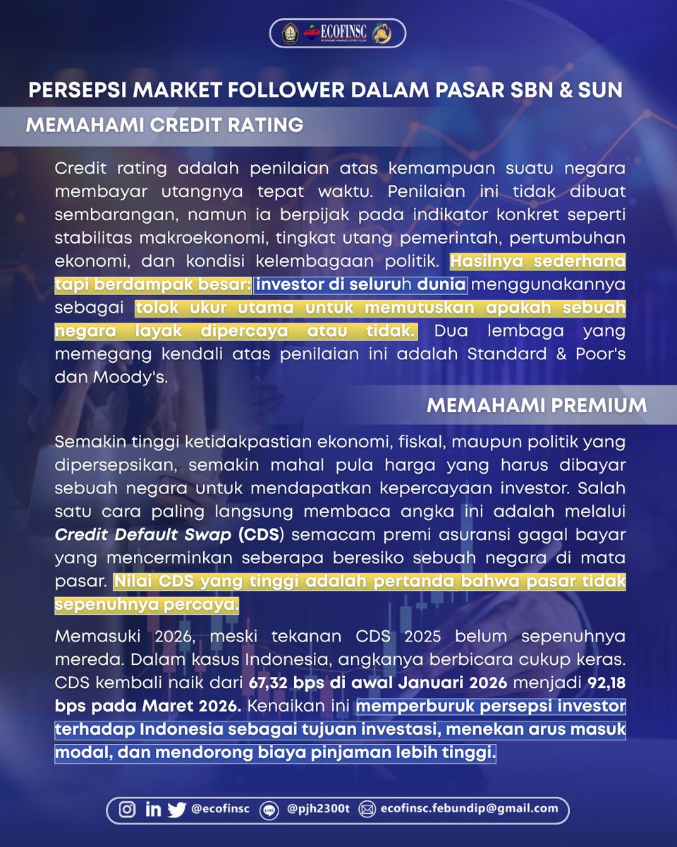 ECOFINSC FEB UNDIP tweet media