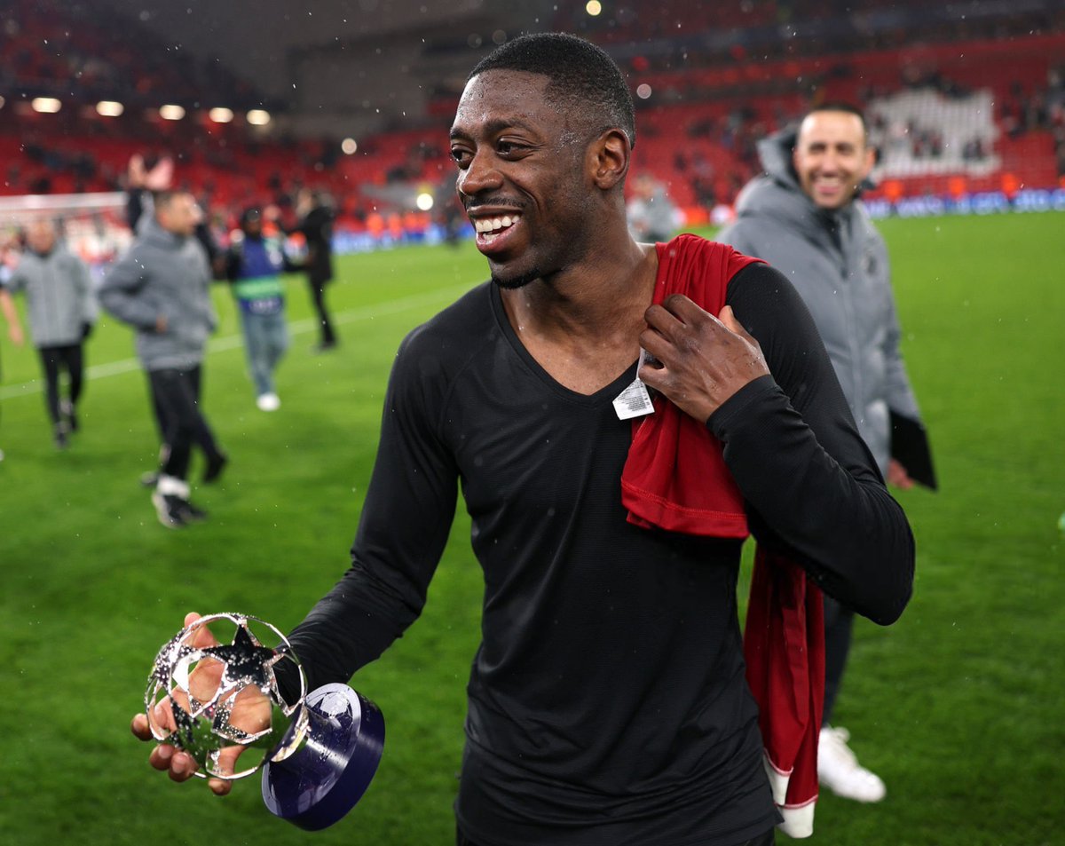 UnionLasMoreras's tweet photo. 🚨🎙️| Ousmane Dembélé: “Dedico mi MVP de la UCL a Felipe Mastromonaco. Hablé con él ayer y me dio algunos consejos sobre cómo abordar el partido de hoy, y me alegra que todo haya salido bien. Es mi ídolo, y estoy agradecido de que siempre esté disponible cuando necesito consejos" https://t.co/3Uwe3CoZVc