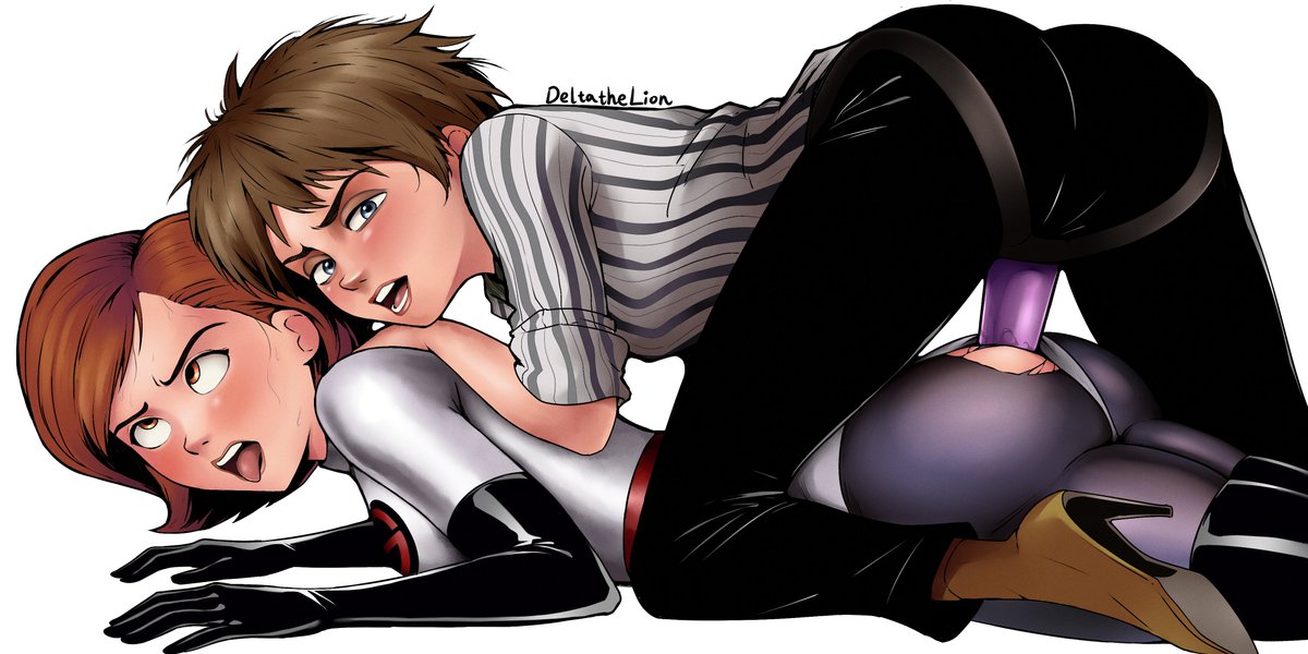 DLT365's tweet photo. Elastigirl - Stretchy | DeltatheLion #pixiv https://t.co/1GzGLXZlqM https://t.co/8Q25Wm2RcE