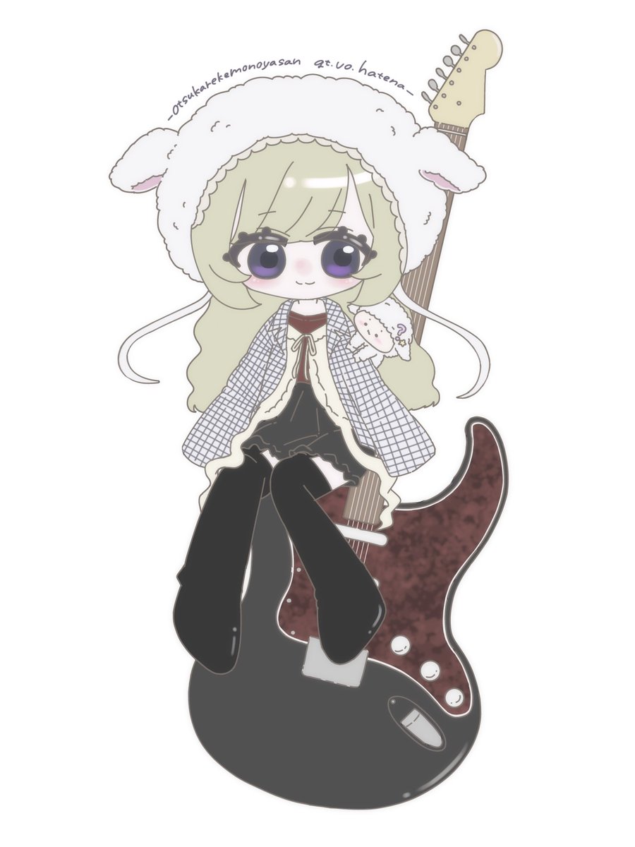 _xvi00's tweet photo. 🐑🎸🎤⭐️

 #はって絵てぇ https://t.co/T8jsJYqlzf