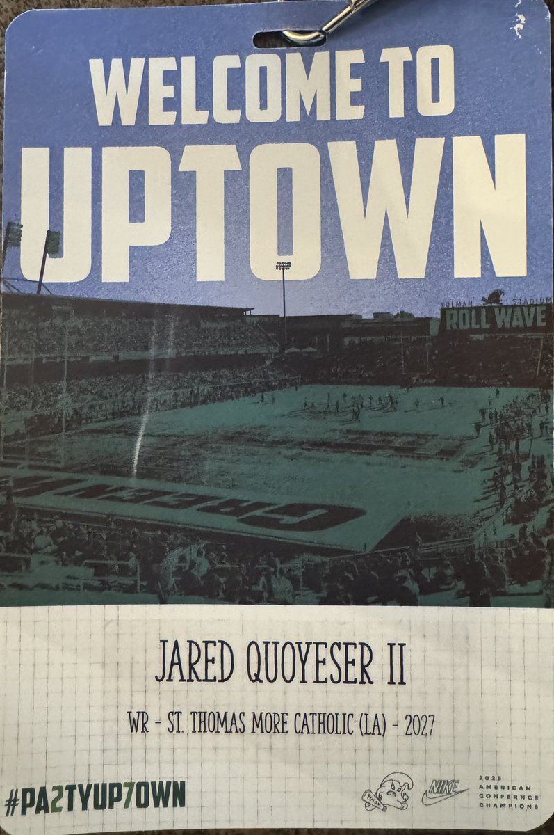 Could definitely feel the energy in Uptown this morning with <a href="/GreenWaveFB/">Tulane Football</a> - Thanks @C_orestier1991 <a href="/ricky_figurell/">Ricky Figurell</a> for the invite!

<a href="/shanesavoie/">Shane Savoie</a> <a href="/receiverland/">Coach Lance Strother</a> <a href="/therealryanfred/">Ryan Frederick</a> <a href="/STMCougarFB/">STMCougarFootball</a> <a href="/LAFootballMagTV/">Louisiana Football Magazine</a> <a href="/LeeBrecheen/">Lee Brecheen</a> <a href="/sixstarfootball/">Six Star Football | PLUS+</a> <a href="/PrepRedzoneLA/">Prep Redzone Louisiana</a> <a href="/ABXSpeedschool/">ABX</a> <a href="/QBMechanix/">James Washington</a>