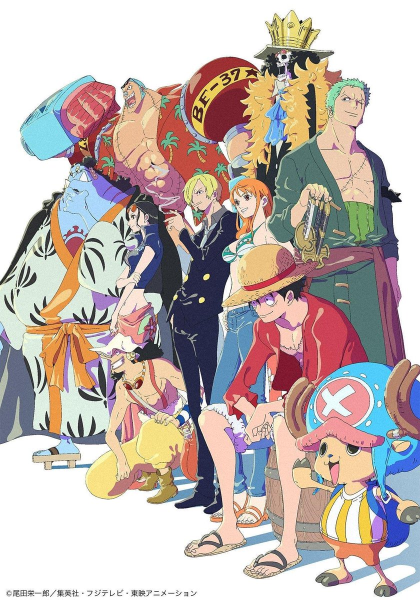 VicThe1da's tweet photo. MEET THE STALL HAT PIRATES

"Stall Hat" Luffy
"Citizen of Hell" Zoro
"Commoners Leg" Sanji
“Usopp”
“Common Thief” Nami
“Tony Tony Flopper”
"Someone's Child" Robin
"Cyboring" Franky
"Soulless King" Brook
"First Mistake of the Sea" Jinbe

#ONEPIECE1180 #onepiecespoilers https://t.co/QkUfmnWmlZ