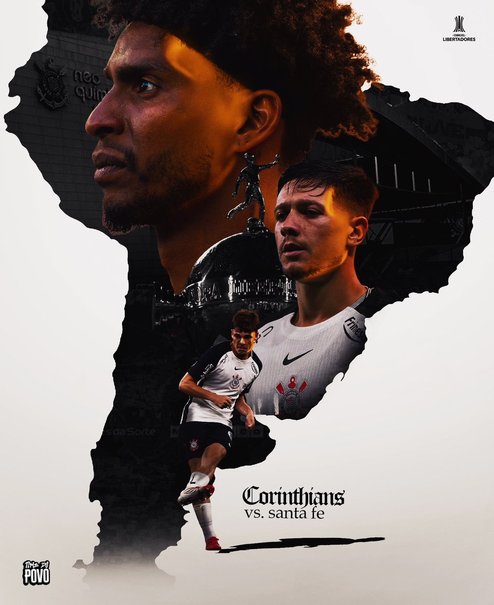 povotime1910's tweet photo. HOJEEEEEEE É DIA DE CORINTHIANS, HOJE É DIA DE LIBERTADORES DA AMÉRICA! 

⚽ Corinthians x Santa Fe
⏰ 21h30 (de Brasília)
🏆 CONMEBOL Libertadores
📺 TV Globo (TV aberta) e Paramount+ (streaming)

JOGA COM RAÇA QUE A FIEL TÁ COM VOCÊ, CORINTHIANS!!!! 🔥🔥🔥🔥 https://t.co/HnFVwR9lQX