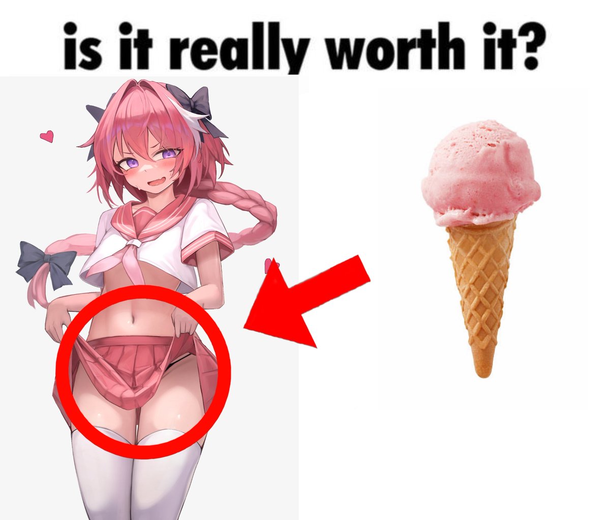 Red arrow red circle