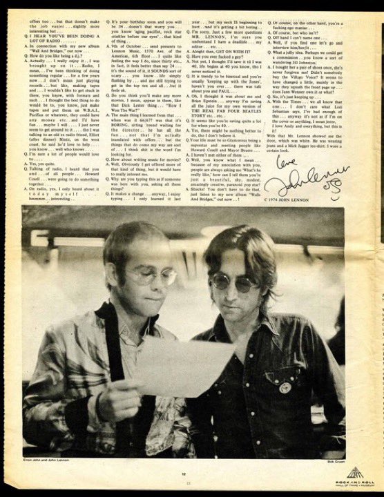 junebug225's tweet image. i always see people post this john lennon interview which clearly is very interesting, but whats even more interesting that many fail to mention is that this was a SELF INTERVIEW meaning he was asking these questions to HIMSELF