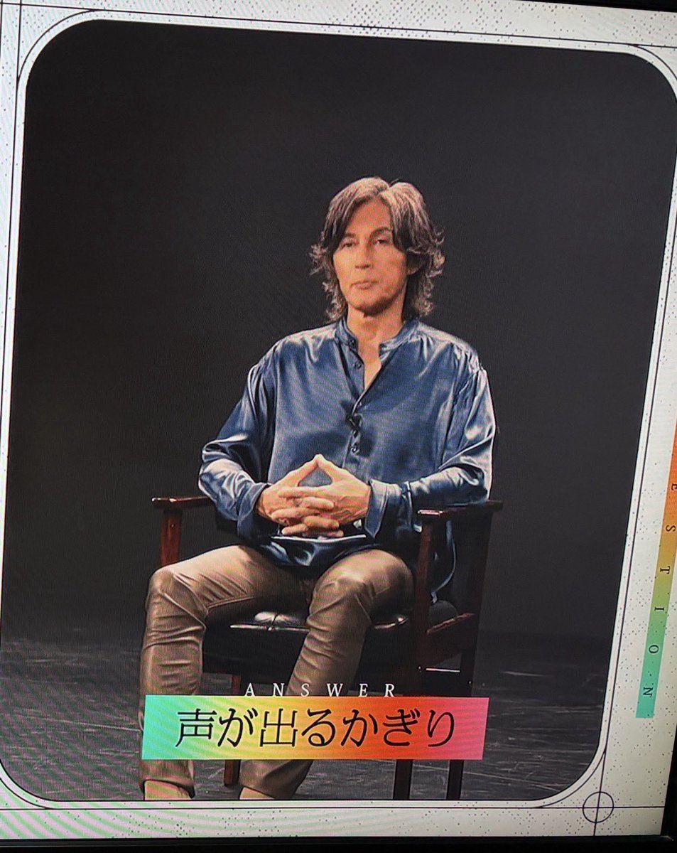 kikujunBz's tweet photo. 稲葉さん✨

いつまで歌い続けてくれますか？

😎「声が出る限り」 https://t.co/XVB4jZeDZe