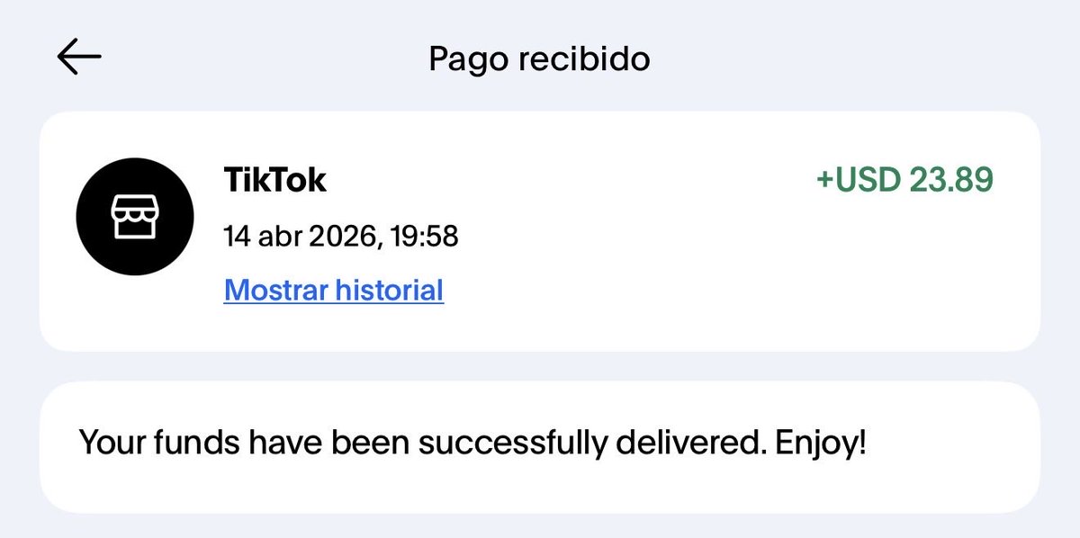 Te quiero mucho TikTok, gracias 🥰