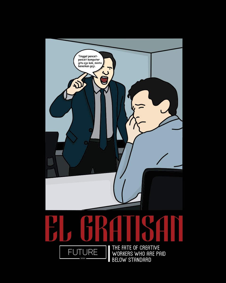 almukhtafirusd1's tweet image. salary is not appropriate

#gratisan #donotappreciate #hardworking #creativework🧚‍♀️ #ilustration #artwork🎨 #wednesdaycare