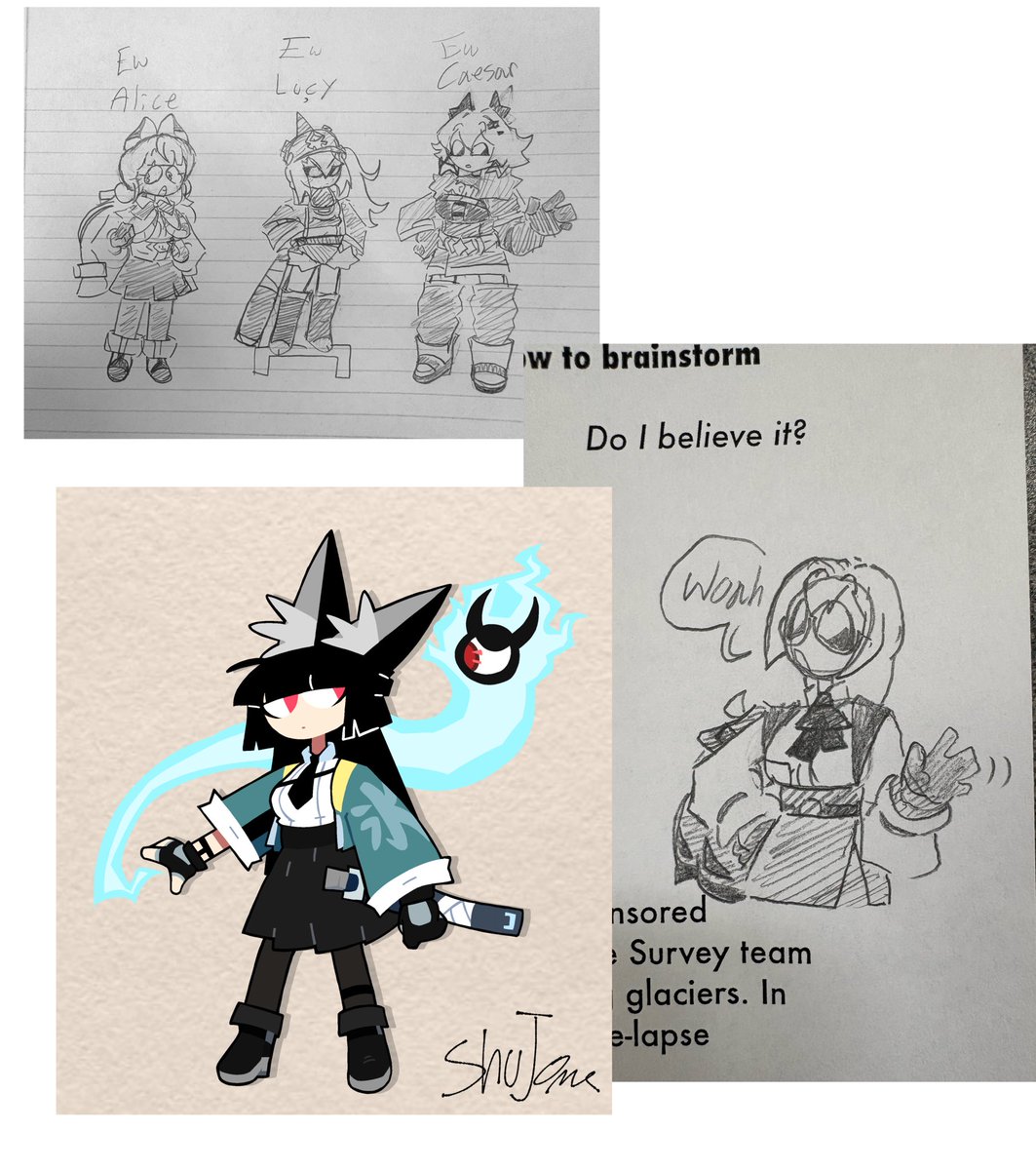 ShuJoNangong's tweet image. All of da BAD redesigns so far
(My goal is to just make the agents simpler for me to draw LMFAO)
Yanagi only got half BWAHAHA
#I #lay #eggs