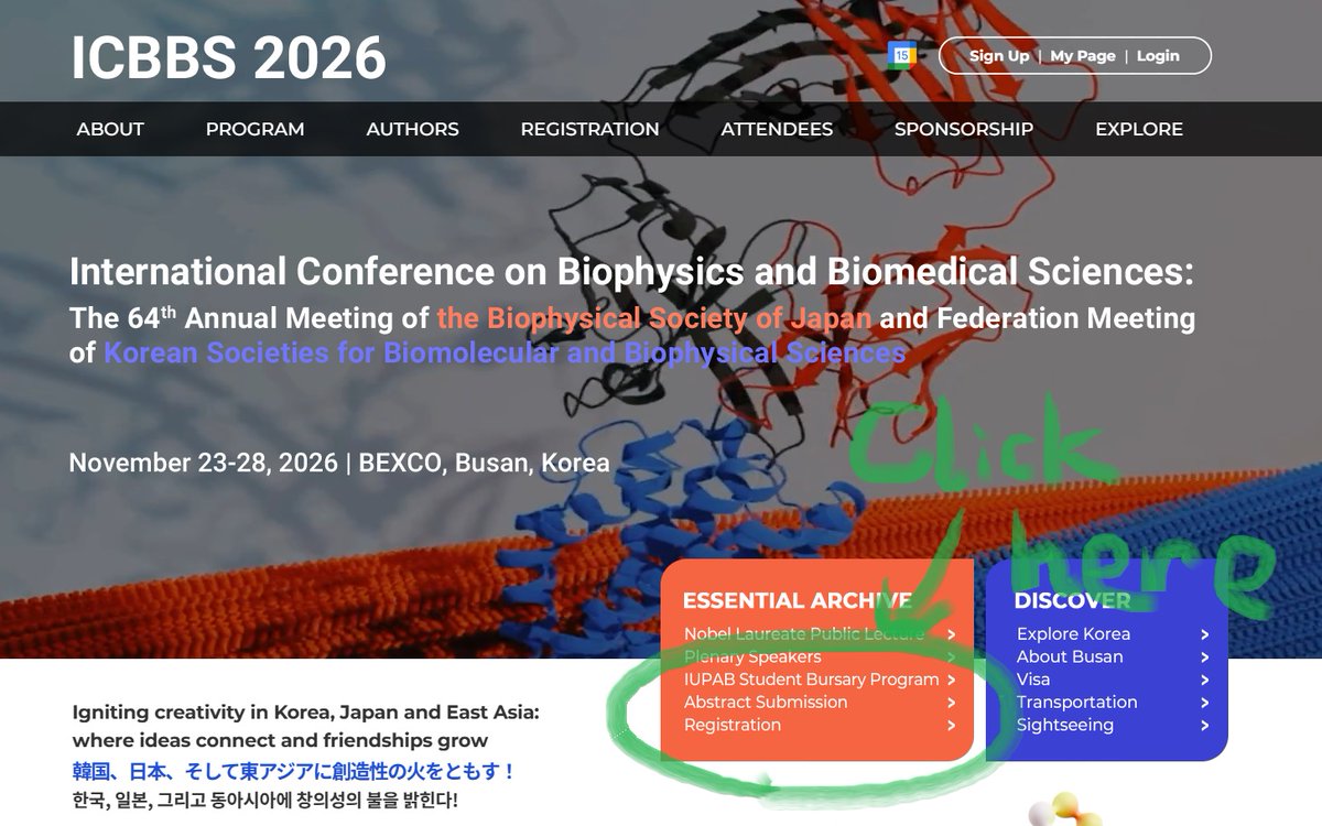 ICBBS 2026: Int’l Conf. on Biophys. Biomed. Scis. tweet media