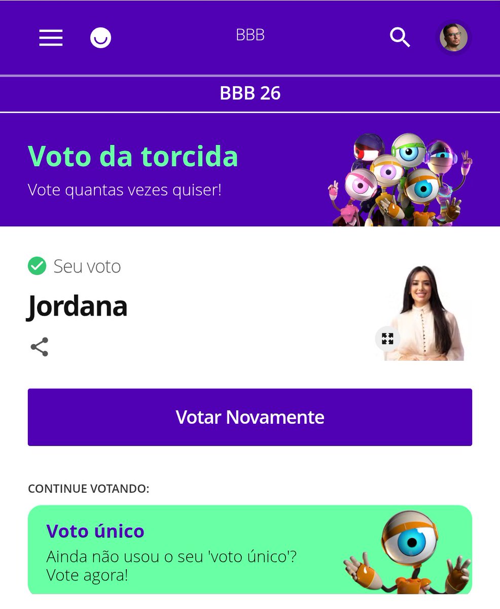 Simbora 🚀

#ForaJordana #BBB26

6X1 NÃO É VIDA 
TRABALHO COM DIGNIDADE