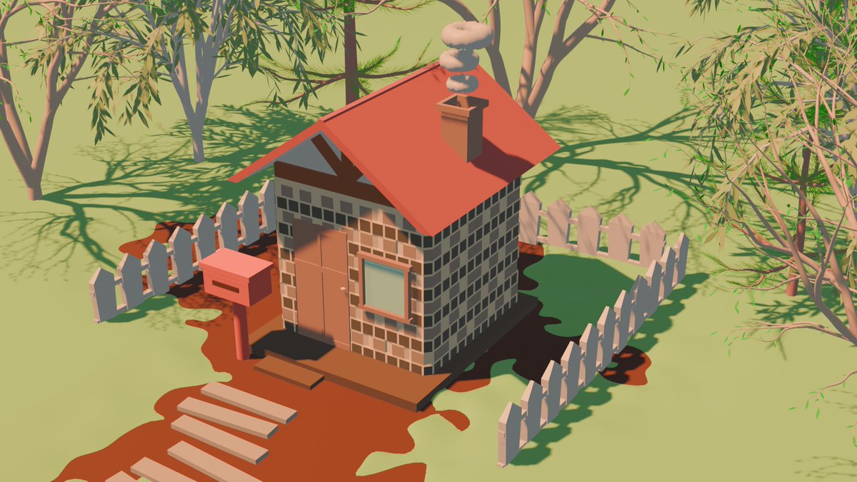 b8433014349795's tweet image. Blenderもだいぶ楽しくなってきた！
AE、E3D、Illustrator、Blenderこの辺をさらに深めていきたい。
時間はかかるの当たり前だからゆっくりいきます😎