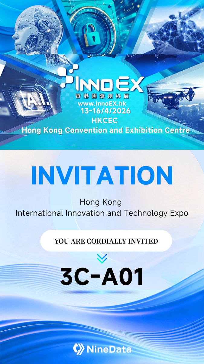 NineData's tweet photo. Join NineData at #InnoEX2026 in Hong Kong (April 13-16)! We’re showcasing how to unify your data stack:
✅ AI-powered SQL Dev (Say hello to ChatDBA!)
✅ Real-time, zero-downtime replication
✅ Smart data comparison across heterogeneous sources
#InnoEX #Database #AI #MultiCloud https://t.co/yMdUC53w7a