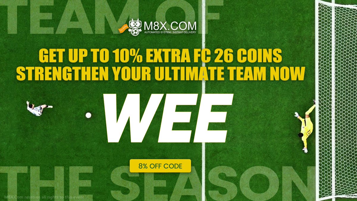 M8X.COM (formerly FIFACOIN.com) - FUT Coins Store tweet media