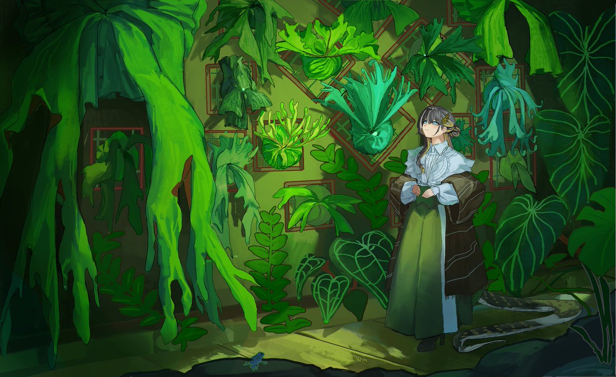 Platycerium wall