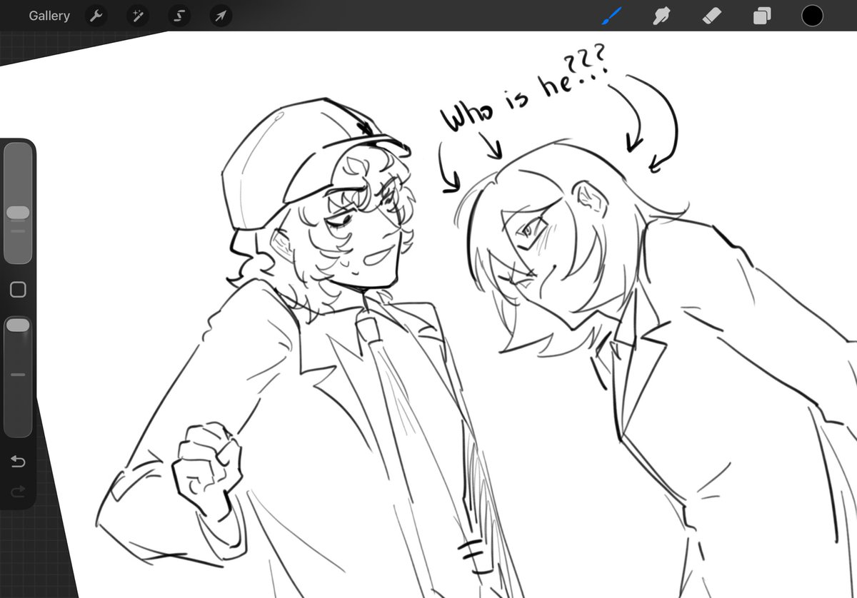 genuinely idk trying to find my art style
