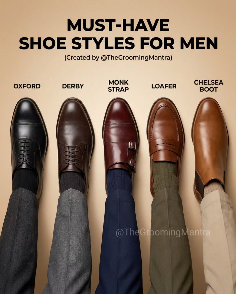 Men, which one is your go-to style? 👞🔥 Ladies, which one are you getting for your man? 👀💝