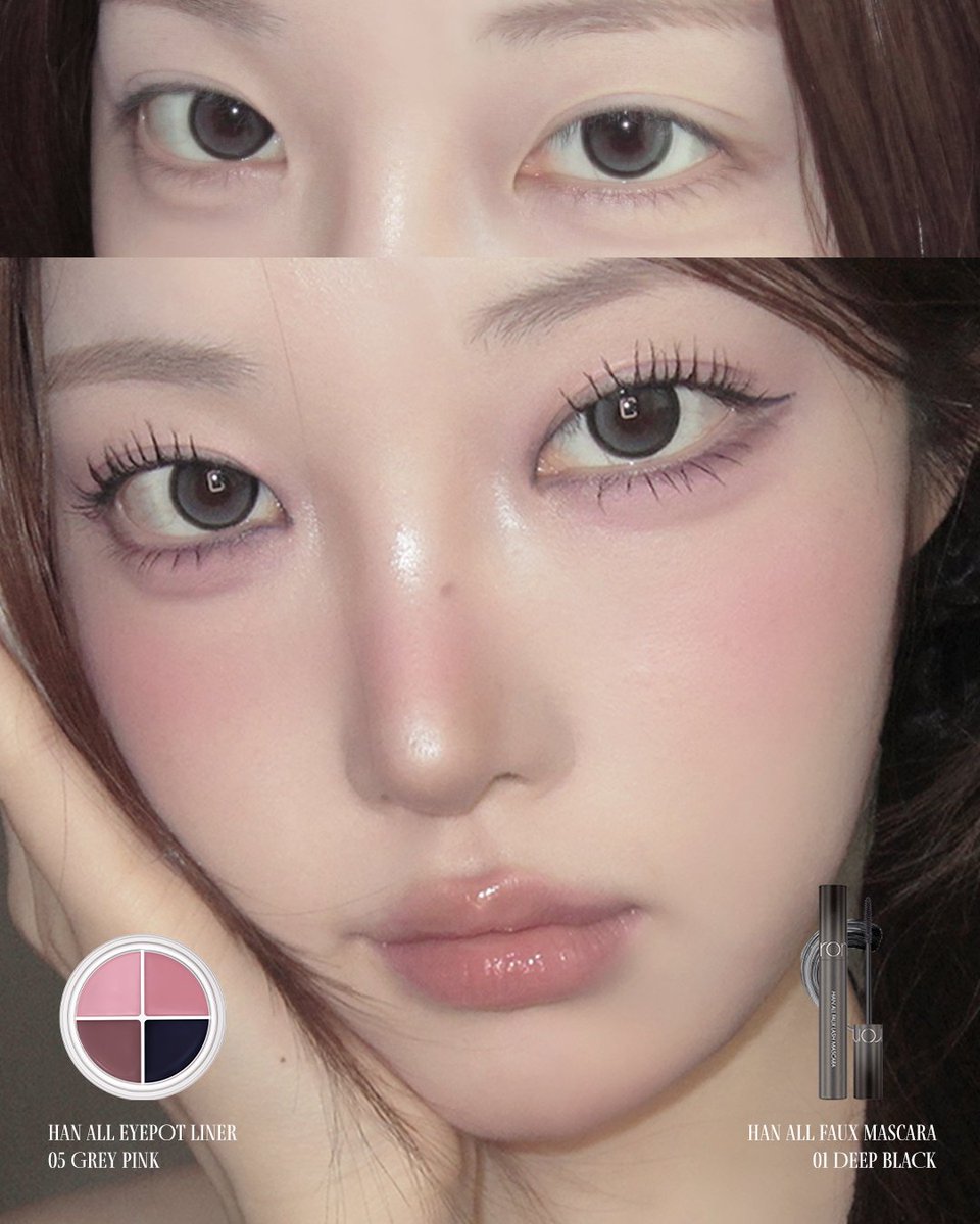 romand_kr's tweet image. D-1 #폭스마스카라 #라방초특가 #알람 드립니둥~!!!
요즘 진~~~짜 많이 보이는 아이돌 눈매 연출 공식
메껍룩 정보 가지고 왔어욤
다음 중 코덕분들의 원픽 추구미는?

[메껍룩]
1번 LOOK - 폭스 마스카라 02 브라운 블랙 + 04 카라멜 브라운 팟 🤎
2번 LOOK - 폭스 마스카라 01 딥 블랙 + 05 그레이