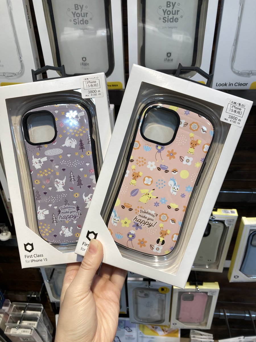smatown_tsukuba's tweet image. こんにちは❣️スマタウンイーアスつくば店です❣️
⁡
お気に入りのポケモンと一緒に毎日をもっと楽しく🎶
しっかり持ちやすくて、衝撃にも強いのが嬉しいポイント！

可愛さも使いやすさもどっちも欲しい人におすすめです💛

#iPhone15 #iFace #ポケモン #スマホケース #ポケモングッズ