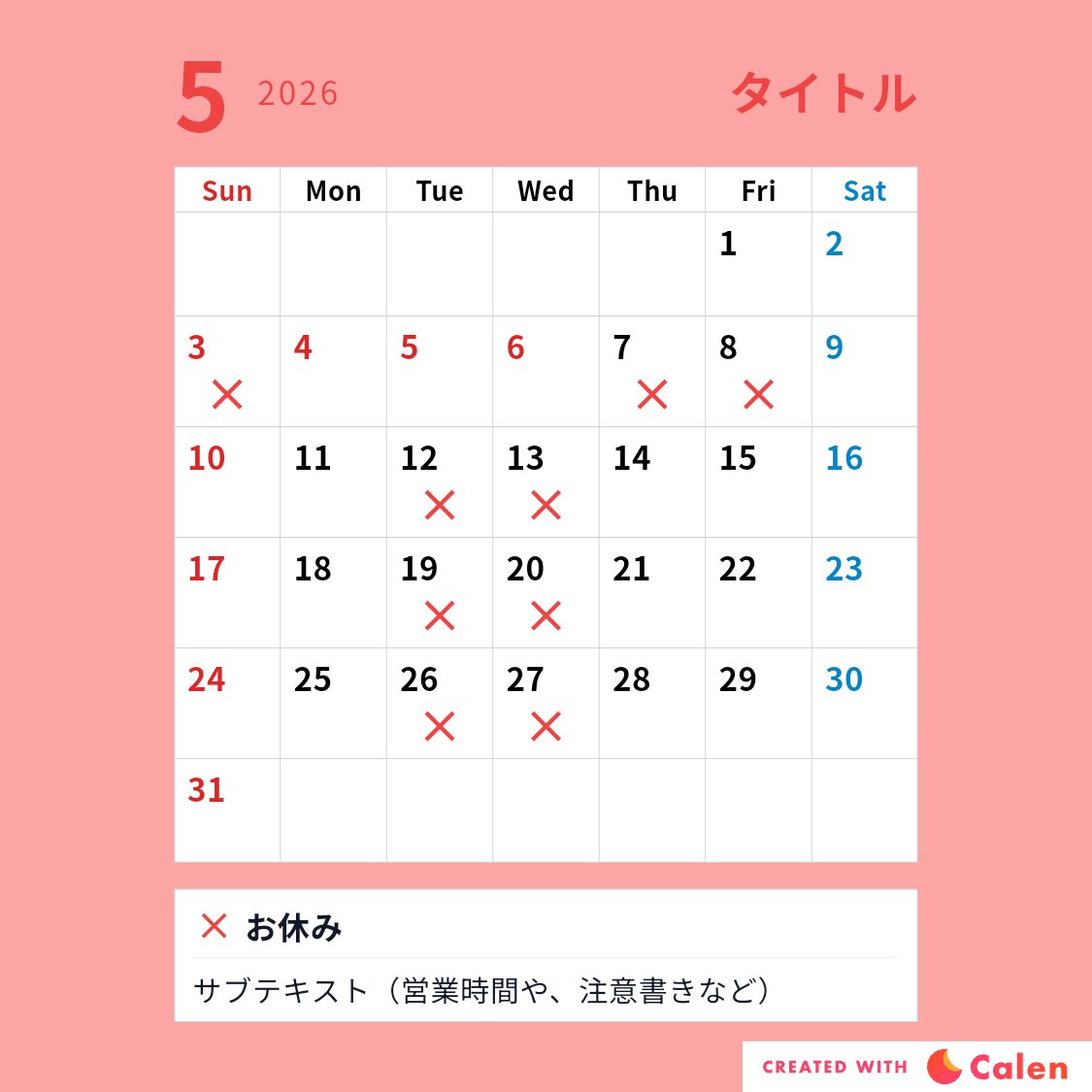 odeine's tweet photo. こんにちは BUNNY×２です！本日は定休ですがお知らせです。18日(土)は都合により13時迄の営業となります。ご迷惑をお掛けしますが宜しくお願い致します🙇また本年5月のGWは変則的な営業となりますので宜しくお願い致します🙇下記参照。#加須市 #ハンバーガー  #テイクアウト #香り豚 https://t.co/l8EFg4OsyH