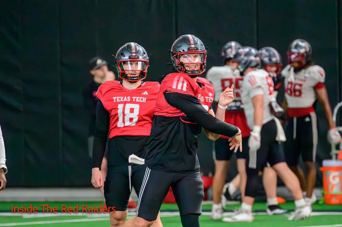 StevenChapman20's tweet photo. As the 2026 Spring Camp comes to a close, we got our last chance to watch today for our media viewing period.  Only the spring game is left and @TTU247 will be their covering it Friday Night. Check out my gallery from todays practice.
https://t.co/HtUBv51rvI https://t.co/iZI4jU2E0c