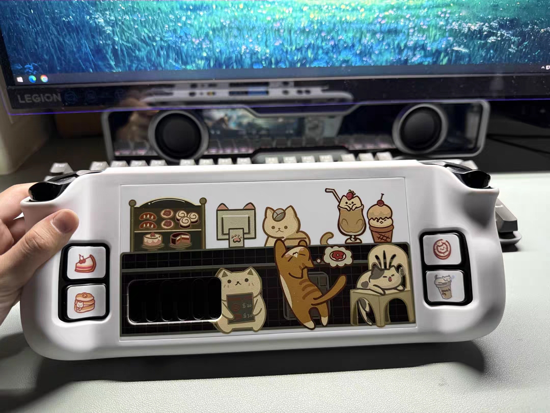 Kiloluvofficial's tweet image. 🐈🐈🐈 Kitty Bakery Protective case for Steam Deck!

&amp;gt;Amazon Shop:
Links in BIO

#nintendo #nintendoswitch #nintendolife
#videogames #gamergirl #gamingcommunity #GamingSetup
#gamingpc #gaming #streaming #kawaii #gamingsetup #kawaiisetup #fashion #steamdeck