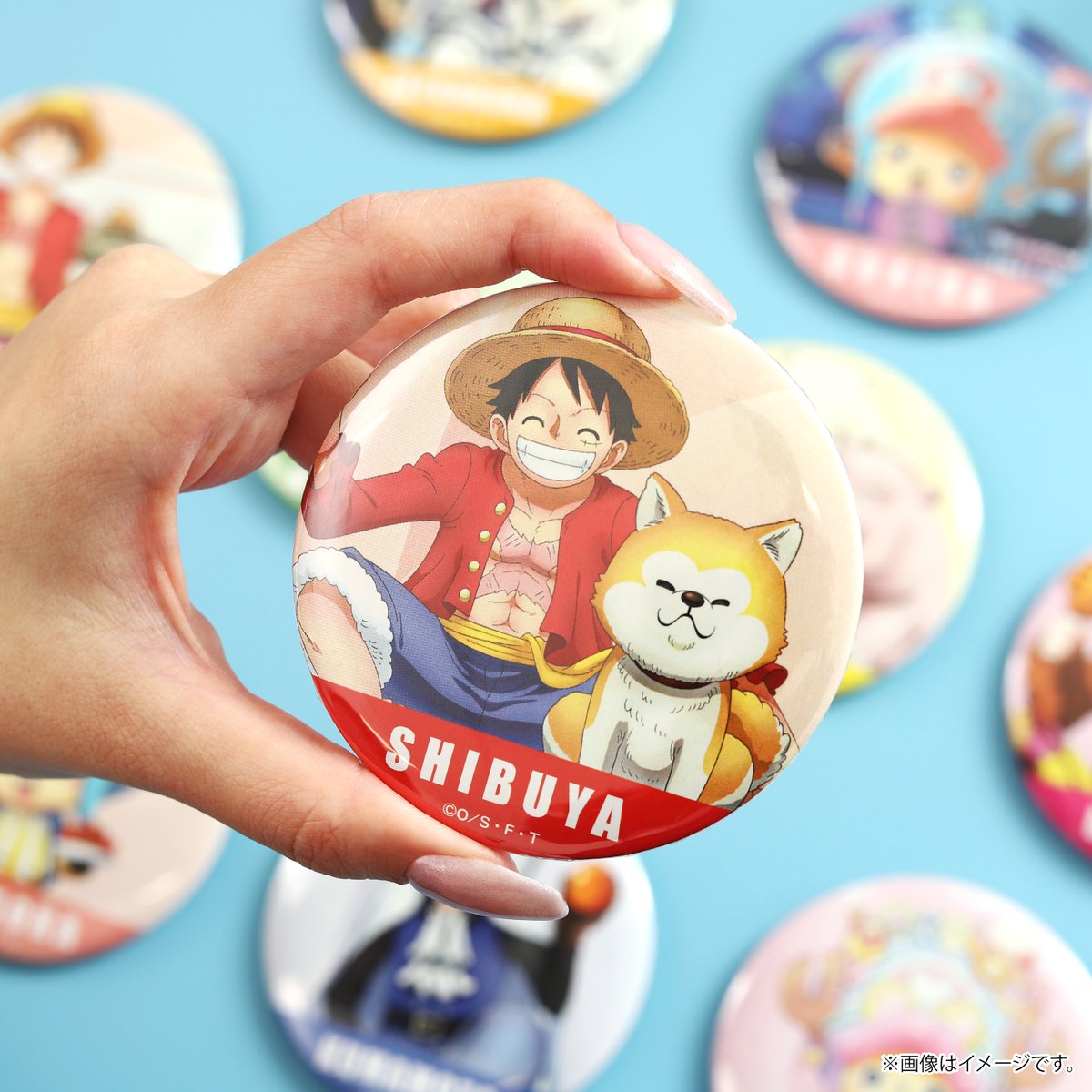 onepiece 麦わらストア新宿 夏祭り 缶バッジ チョッパー 30個 15685-605-