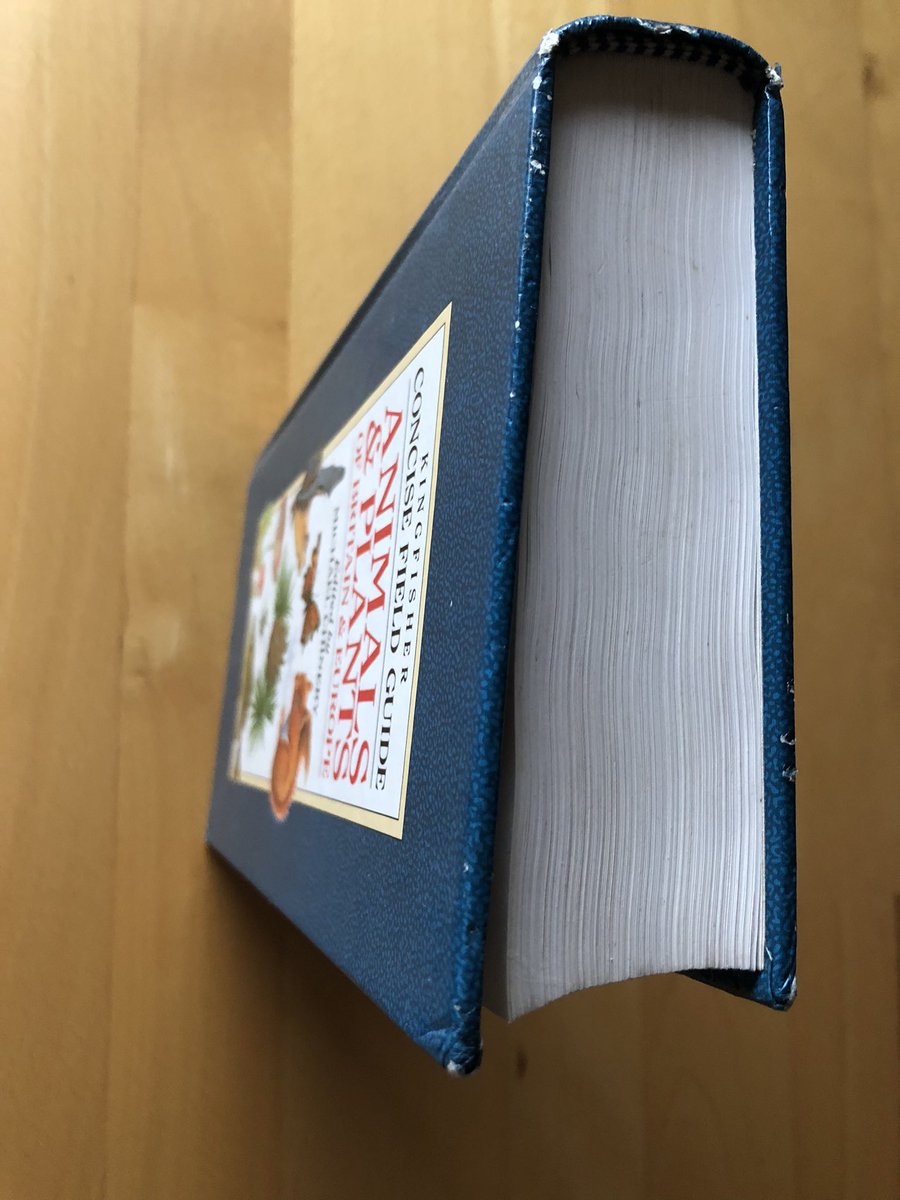 LFlourishes's tweet photo. 📘Field Guide届きました
ムッムッ👀ホコリ?
長年本棚で眠ってました感ありますね
拭いたら✨キレイ✨になったので安心
1991年初版本経年の割に状態は良いです
イギリス、ヨーロッパの動植物が優しい絵で収載されてます
ページめくるのが楽しい一冊です
#FieldGuide
#お気に入りの一冊 https://t.co/B0n1Okwda3