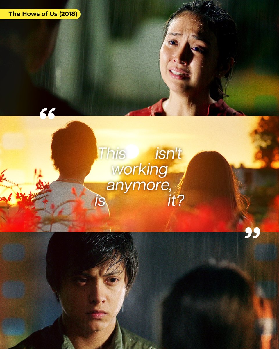 StarCinema's tweet photo. When it's been over for a while 💔

#StartingOverAgain #OneMoreChance #IDo #TheHowsOfUs https://t.co/l5Lm2IQ538
