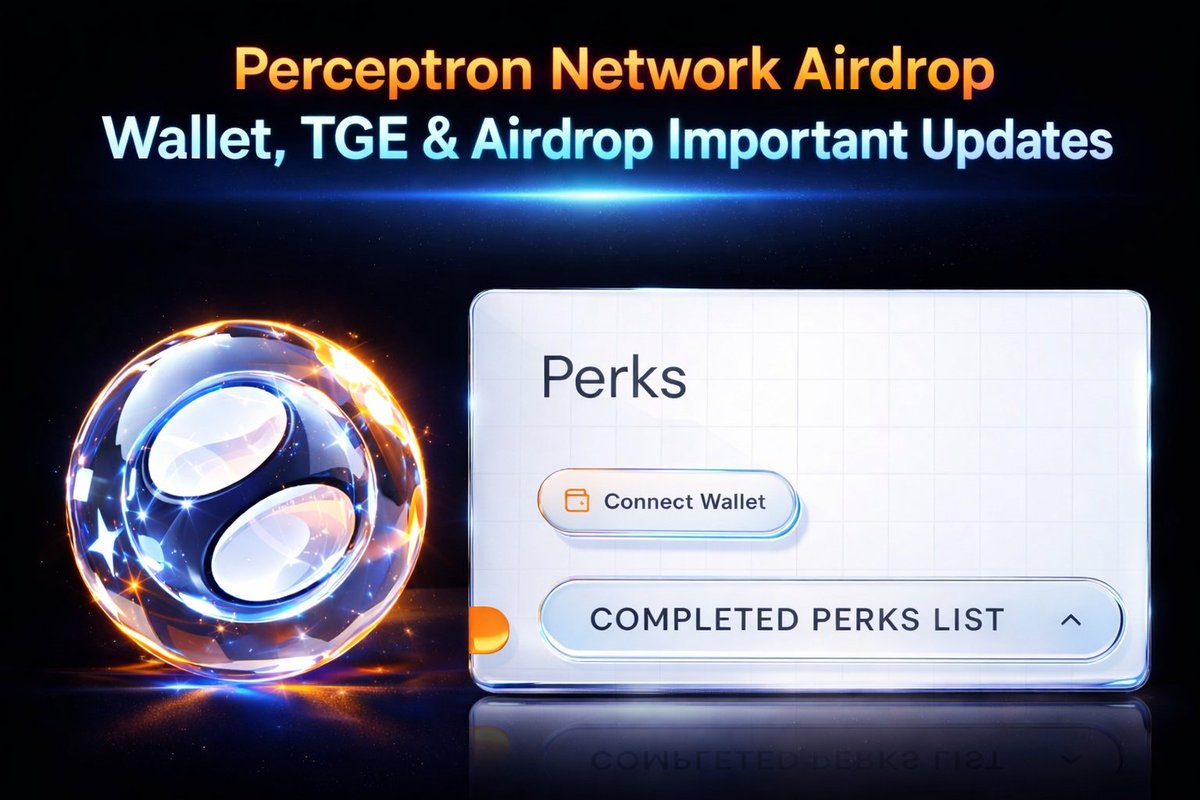 CryptoLakhan's tweet image. 🚨 Perceptron Network Airdrop Wallet, TGE &amp;amp; Airdrop Important Updates 😤

As everyone already knows, the wallet connect option is now LIVE — and most users have already connected their wallets ✅

Now the biggest question on everyone’s mind: 📅 When is the TGE &amp;amp; Airdrop?