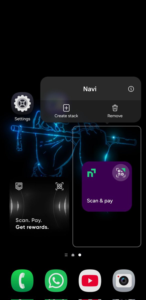 akash4st's tweet photo. @navifinance Hey, there's a problem with your widgets on Samsung phones. All other apps' widgets are fine, but yours take up too much space and are hard to place evenly on the home screen. Could you please fix this? I've also attached other app layouts for reference. https://t.co/Jl0il6B54v