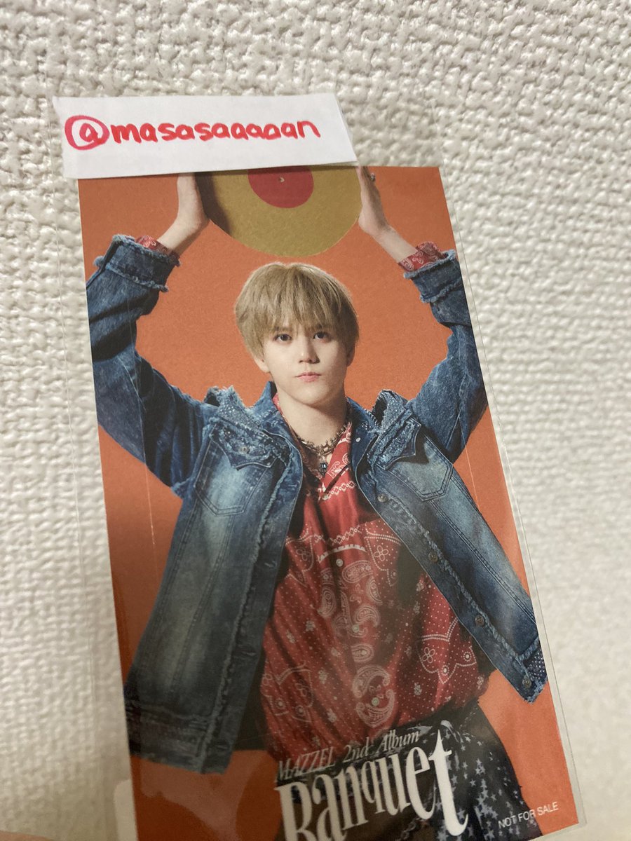 masasaaaaan's tweet photo. @tsy_55 検索より失礼いたします。
RANを所持しているのですが、ICステッカーTAKUTOと交換は可能でしょうか？
都内在住なので、5/23・24の東京は現場に行けると思います！！
よろしくお願いします🙏 https://t.co/CSN1VGrsc6